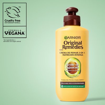 Crema de Peinar 2 en 1 aguacate