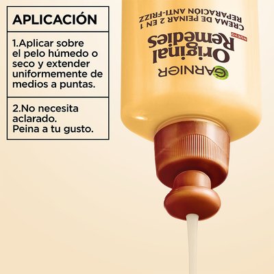 Crema de Peinar 2 en 1 Tesoros de Miel