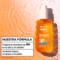 Garnier Delial Sensitive Advanced Agua Solar Hidratante FPS 30