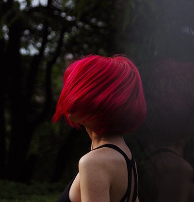 color de pelo rojo caramelo