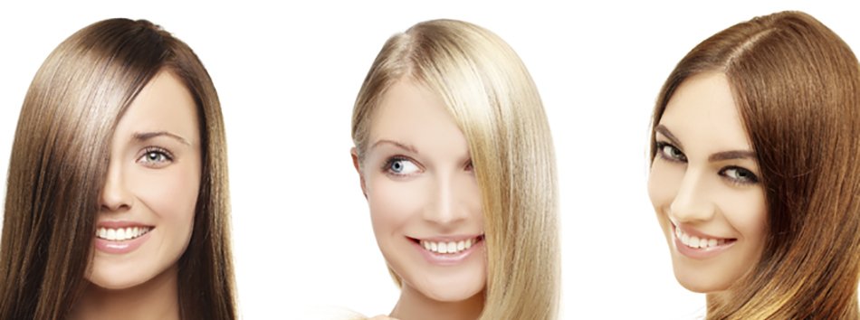 Rubia, morena y pelirroja