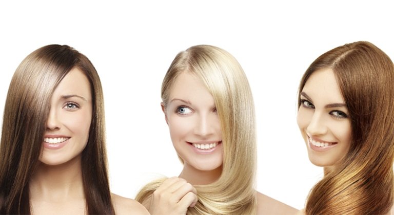 Rubia, morena y pelirroja