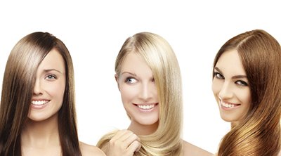 Rubia, morena y pelirroja