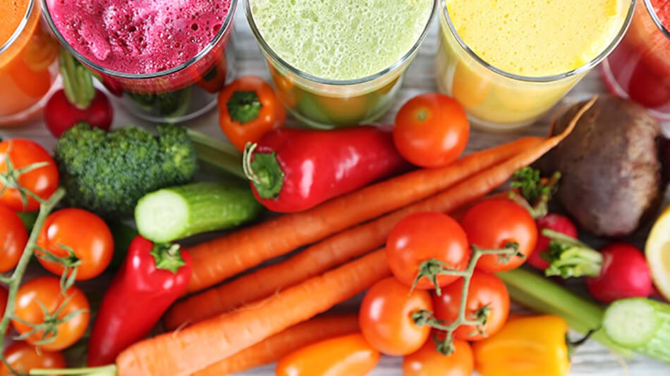 verduras hortalizas y batidos