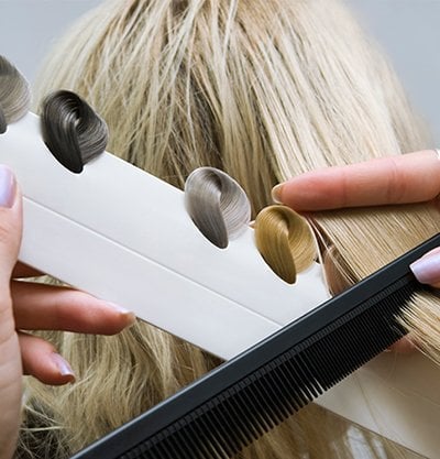 Comparacion de tonos de pelo