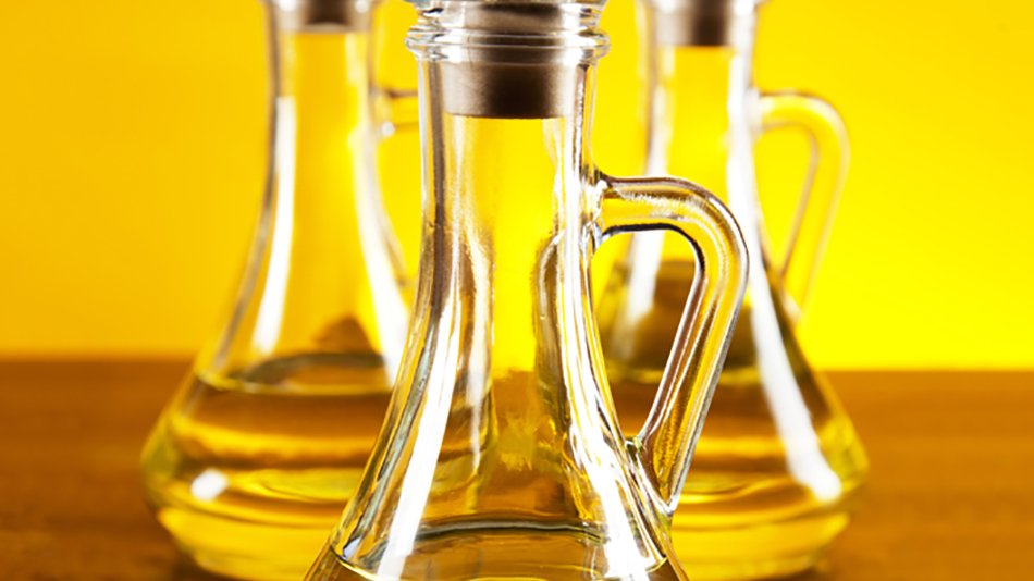 dispensador de cristal de aceite