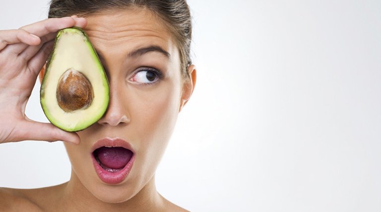 Aguacate en el ojo