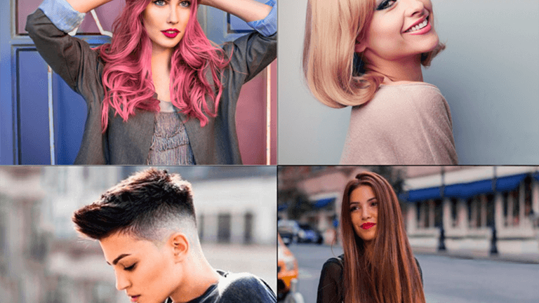 Mujeres presumiendo de pelo