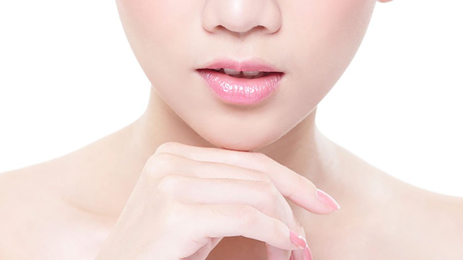 Rostro de mujer resplandeciente