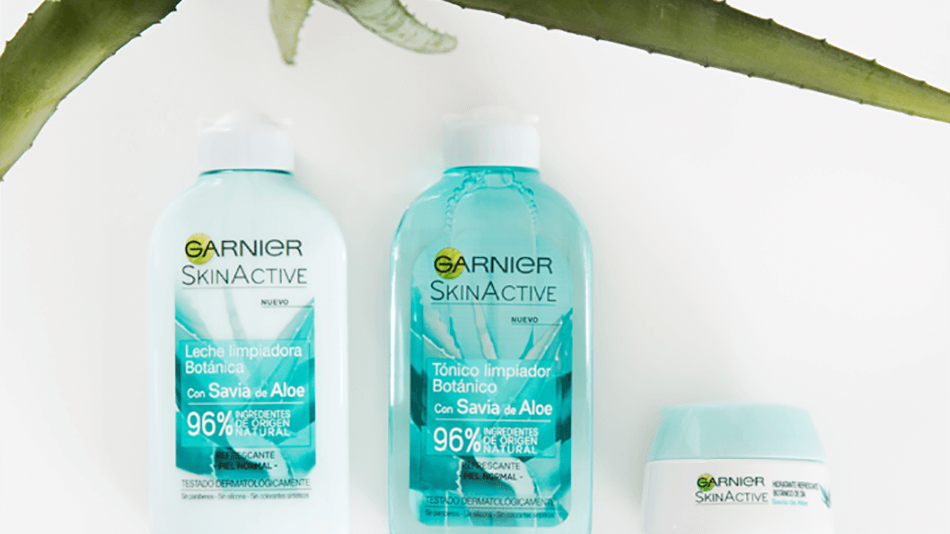 SkinActive savia de aloe de Garnier