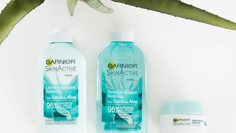 SkinActive savia de aloe de Garnier