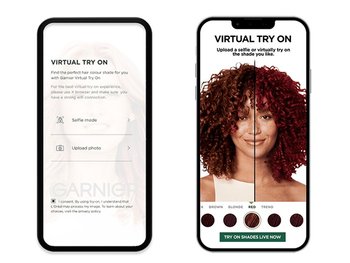 Virtual try on en el mobile