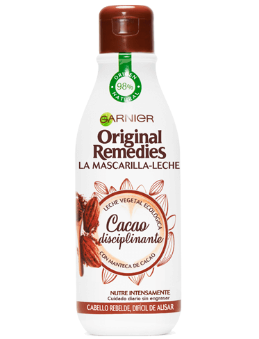 Mascarilla-Leche Cacao disciplinante