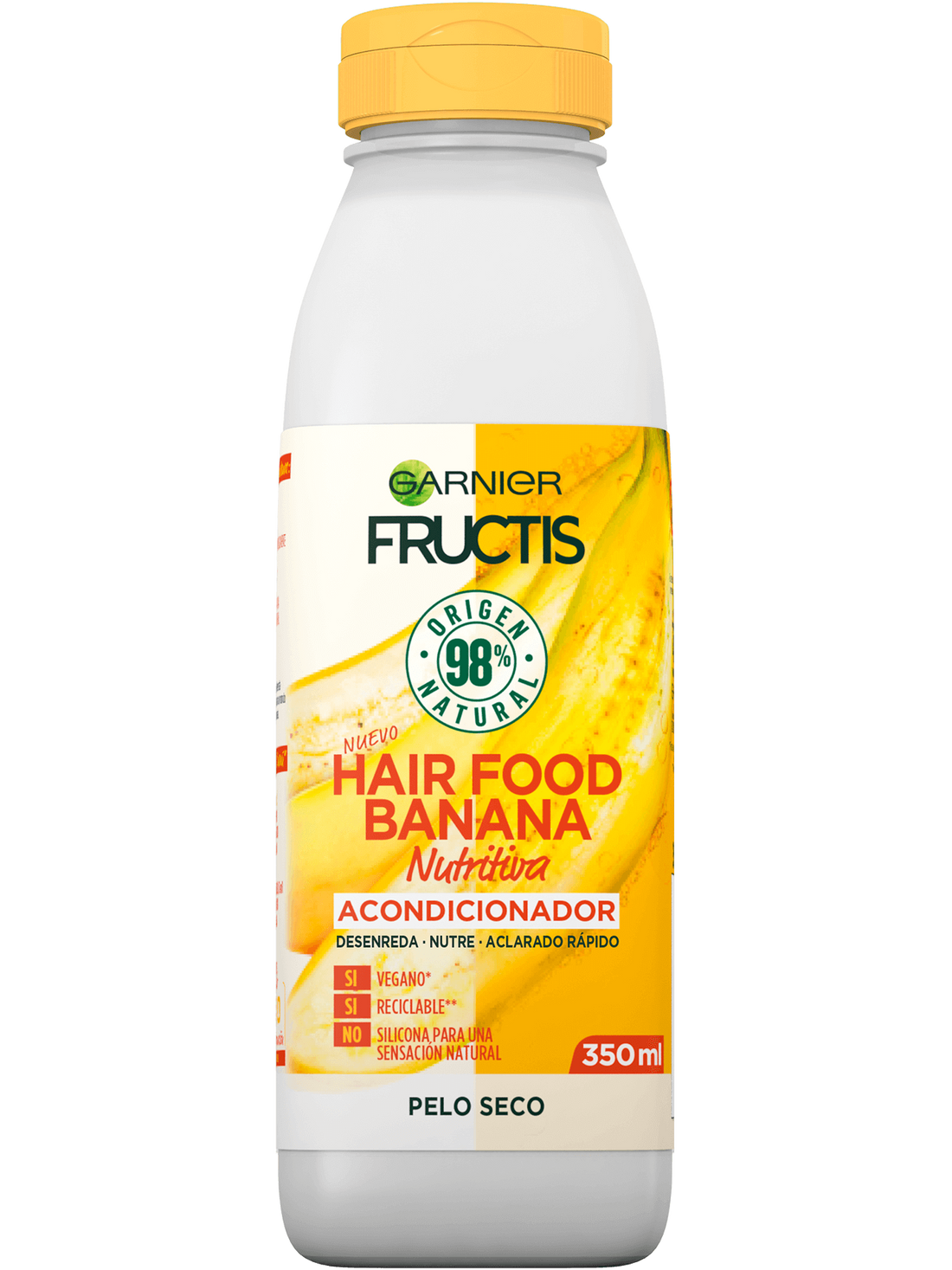 Acondicionador Hair Food Banana Nutritiva de aclarado rápido Garnier