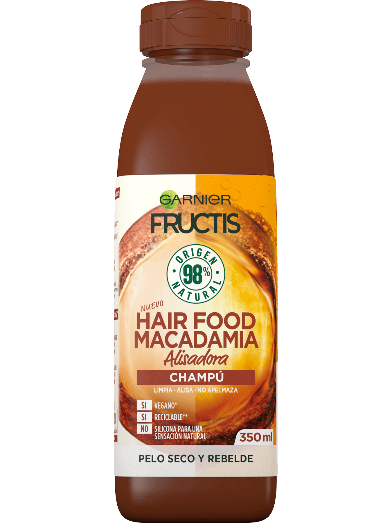 Champú Hair Food Macadamia Alisadora Garnier