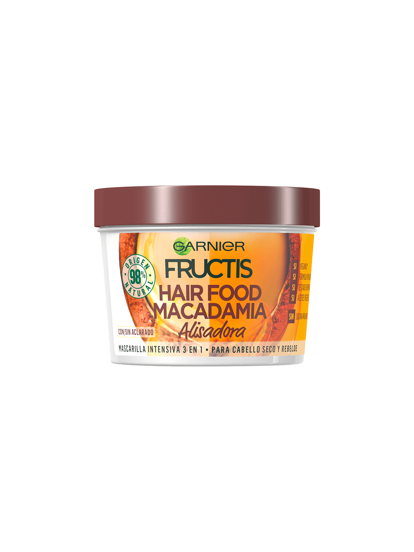 Necesitar Contabilidad caja registradora Hair Food Macadamia: Mascarilla capilar de macadamia 3 en 1 | Garnier