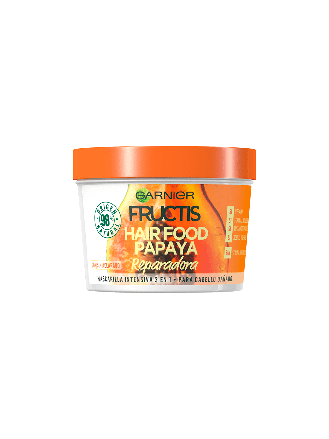 Hair Food Papaya: Mascarilla de papaya para el pelo 3 1 | Garnier