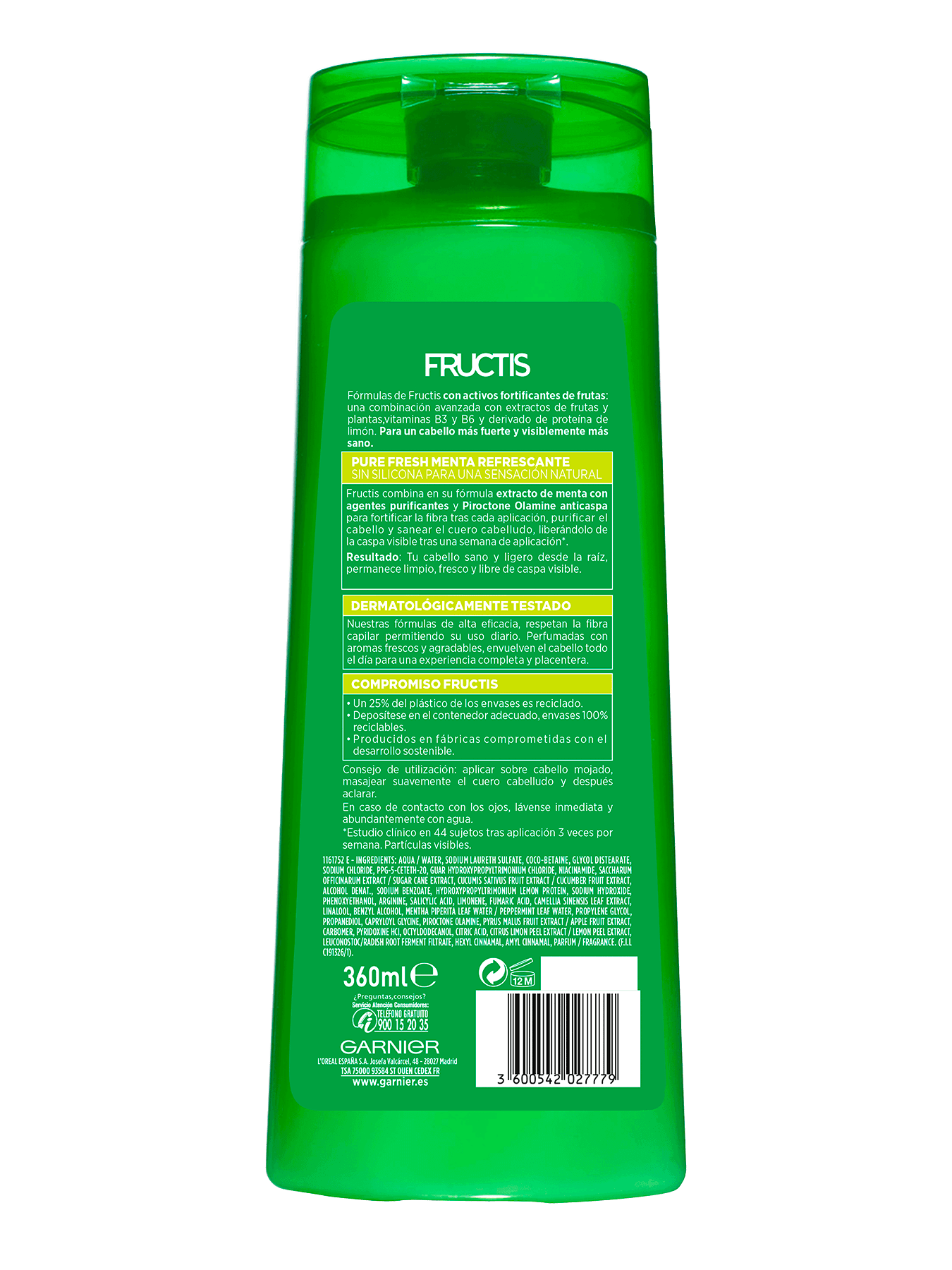 Fructis Menta Refrescante