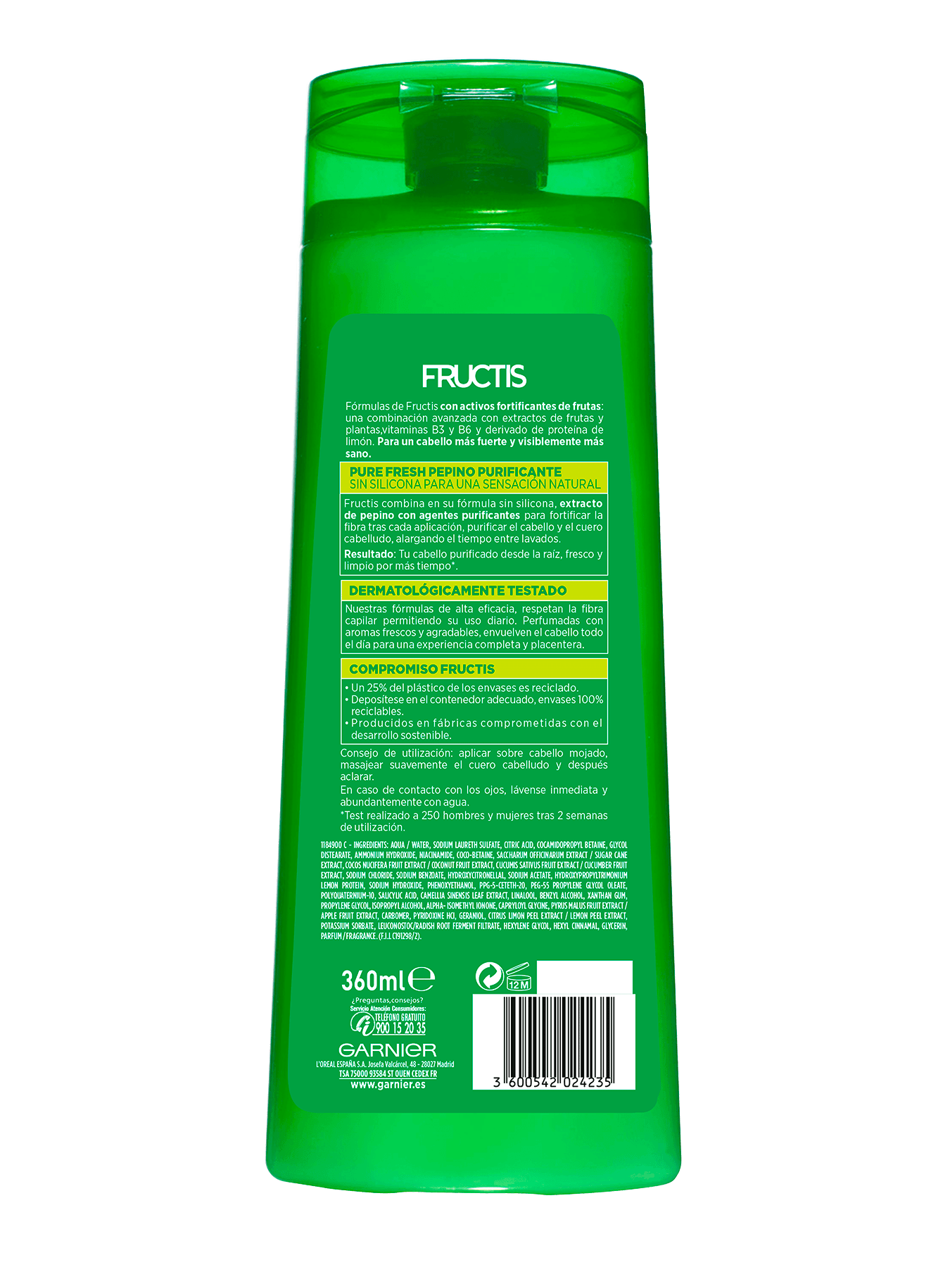Fructis Pepino Purificante