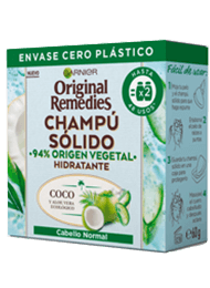 Champú solido Coco - Original Remedies
