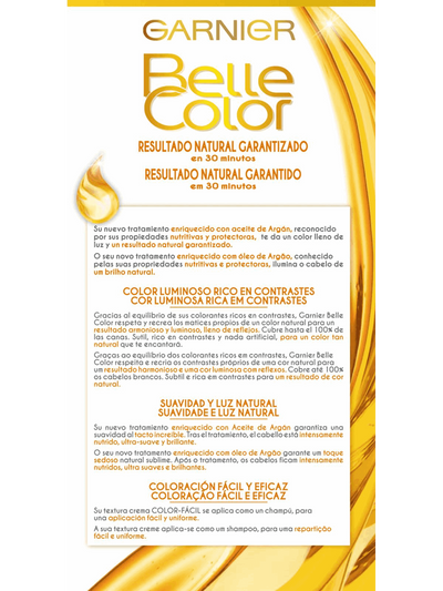 Belle Color - Tinte Rubio Extra Claro Ceniza 111