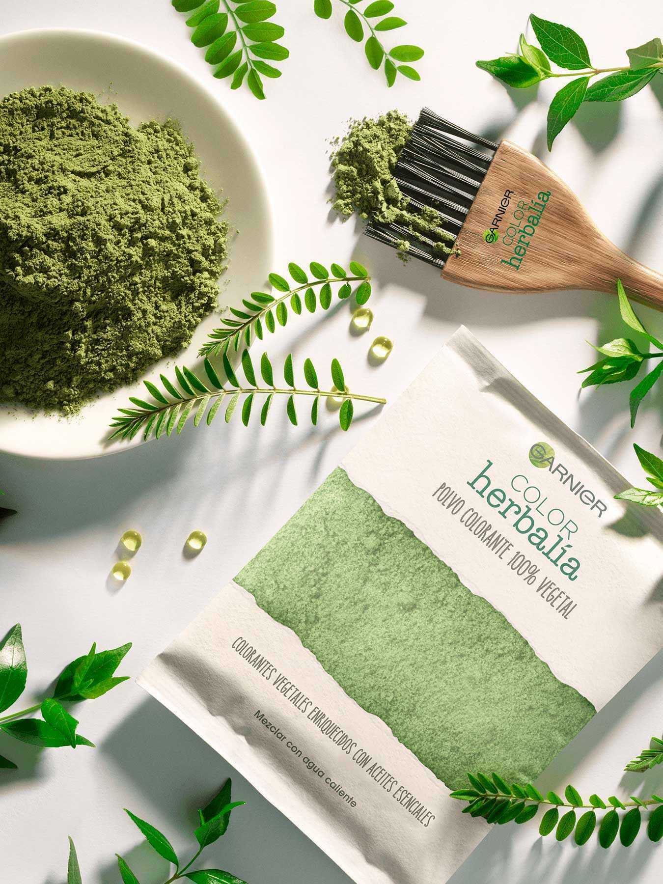 Tinte vegetal rubio natural Herbalia Garnier