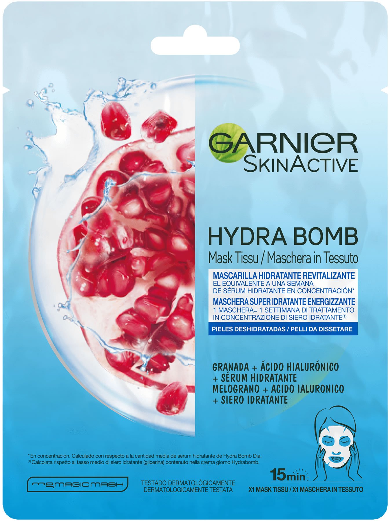 Mask hidratante Hydra Bomb | Garnier