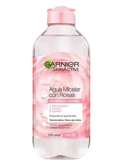 Agua micelar agua de rosas